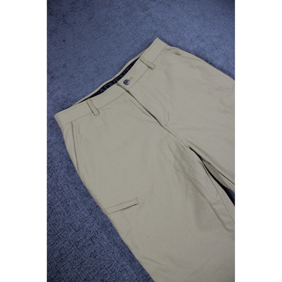 Gerry Other - Gerry Mens Fleece Lined Adventure Pants Tan Khaki Hiking Utility 32x30 Stretch